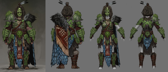 Warlord of the Karui Armor Pack